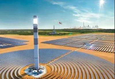 绿色减碳:央视报道迪拜光热项目